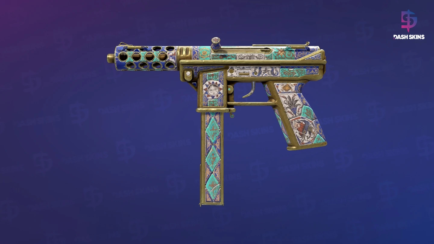 Tec-9 | Sultan (Well-Worn) Screenshot Playside
