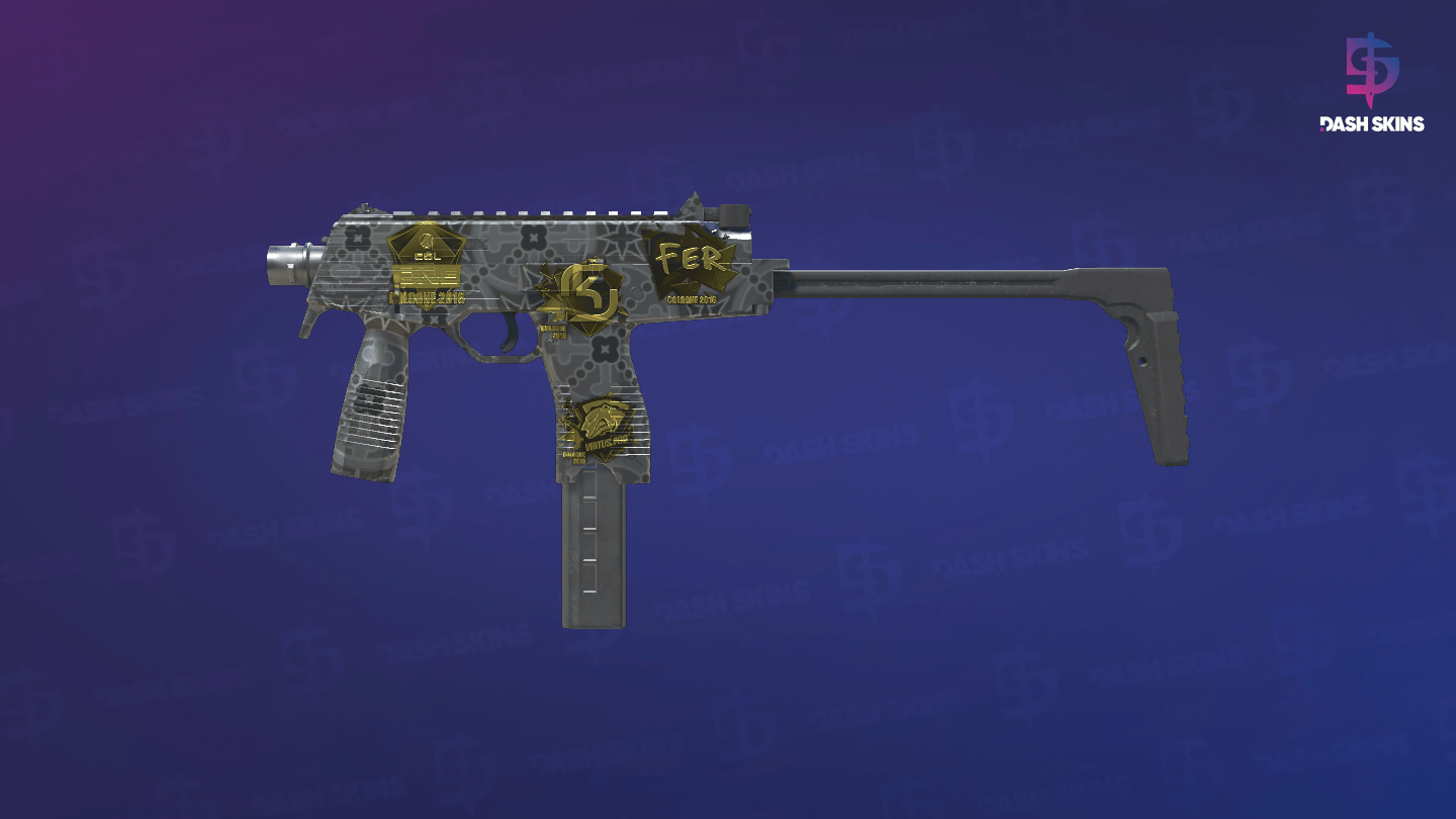 Souvenir MP9 | Dark Age (Minimal Wear) Screenshot Playside