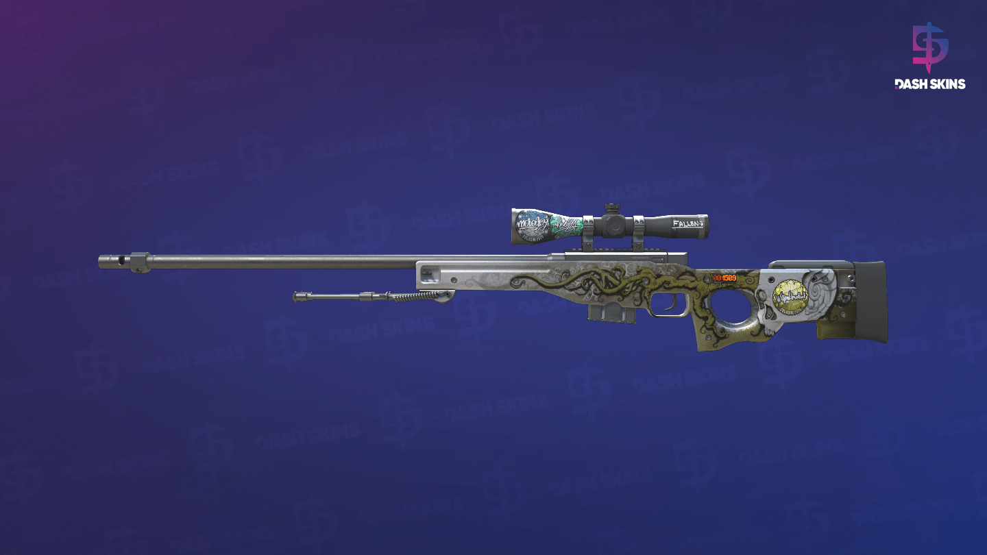 StatTrak™ AWP | Worm God (Factory New) Screenshot Playside