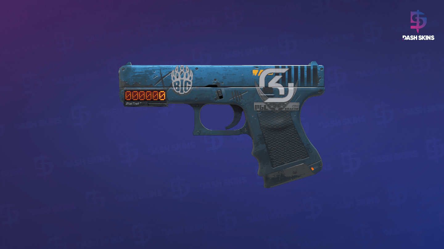 StatTrak™ Glock-18 | Off World (Field-Tested) Screenshot Playside