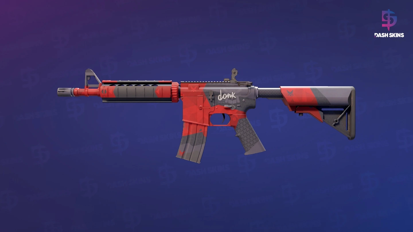 M4A4 | Evil Daimyo (Minimal Wear) Screenshot Playside