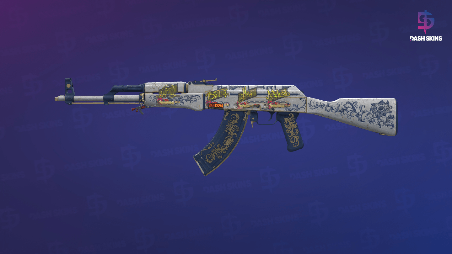 StatTrak™ AK-47 | Inheritance (Battle-Scarred) Screenshot Playside