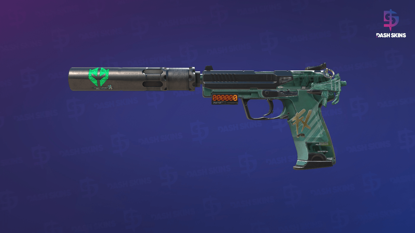 StatTrak™ USP-S | PC-GRN (Field-Tested) Screenshot Playside