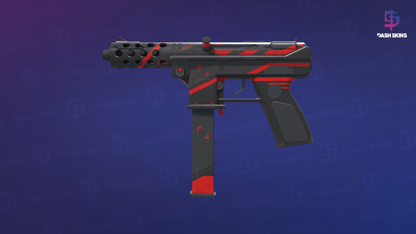 Tec-9 | Isaac (Well-Worn) Screenshot Playside