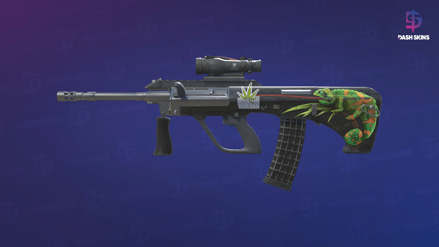 AUG | Chameleon (Field-Tested) Screenshot Playside