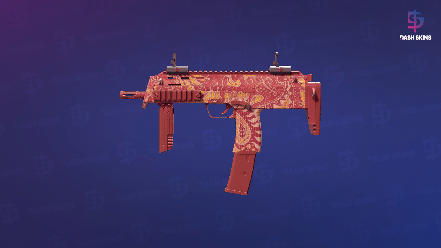 MP7 | Coral Paisley (Factory New) Screenshot Playside