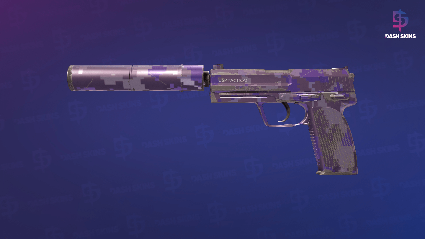 USP-S | Purple DDPAT (Field-Tested) Screenshot Playside