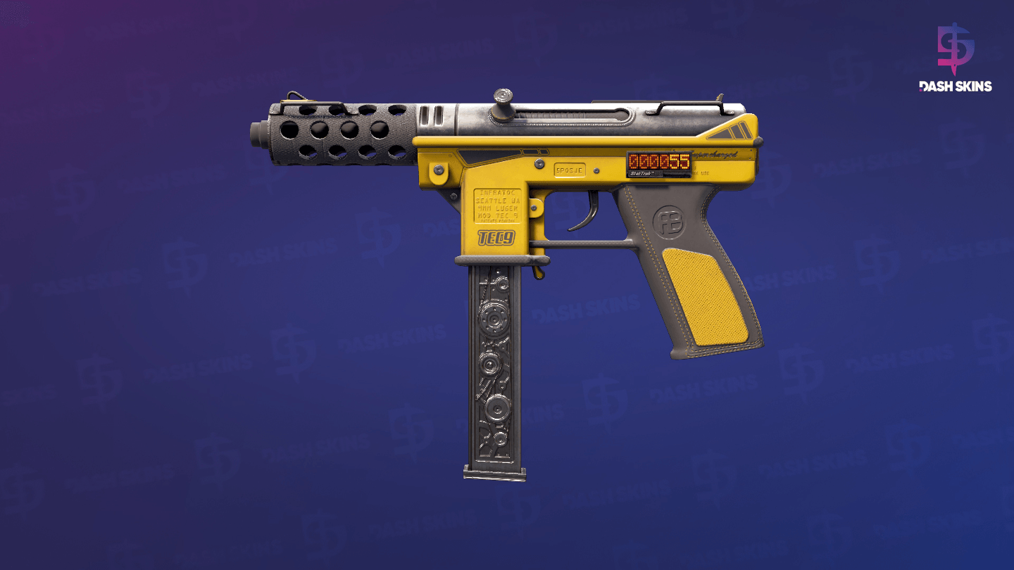 StatTrak™ Tec-9 | Fuel Injector (Minimal Wear) Screenshot Playside