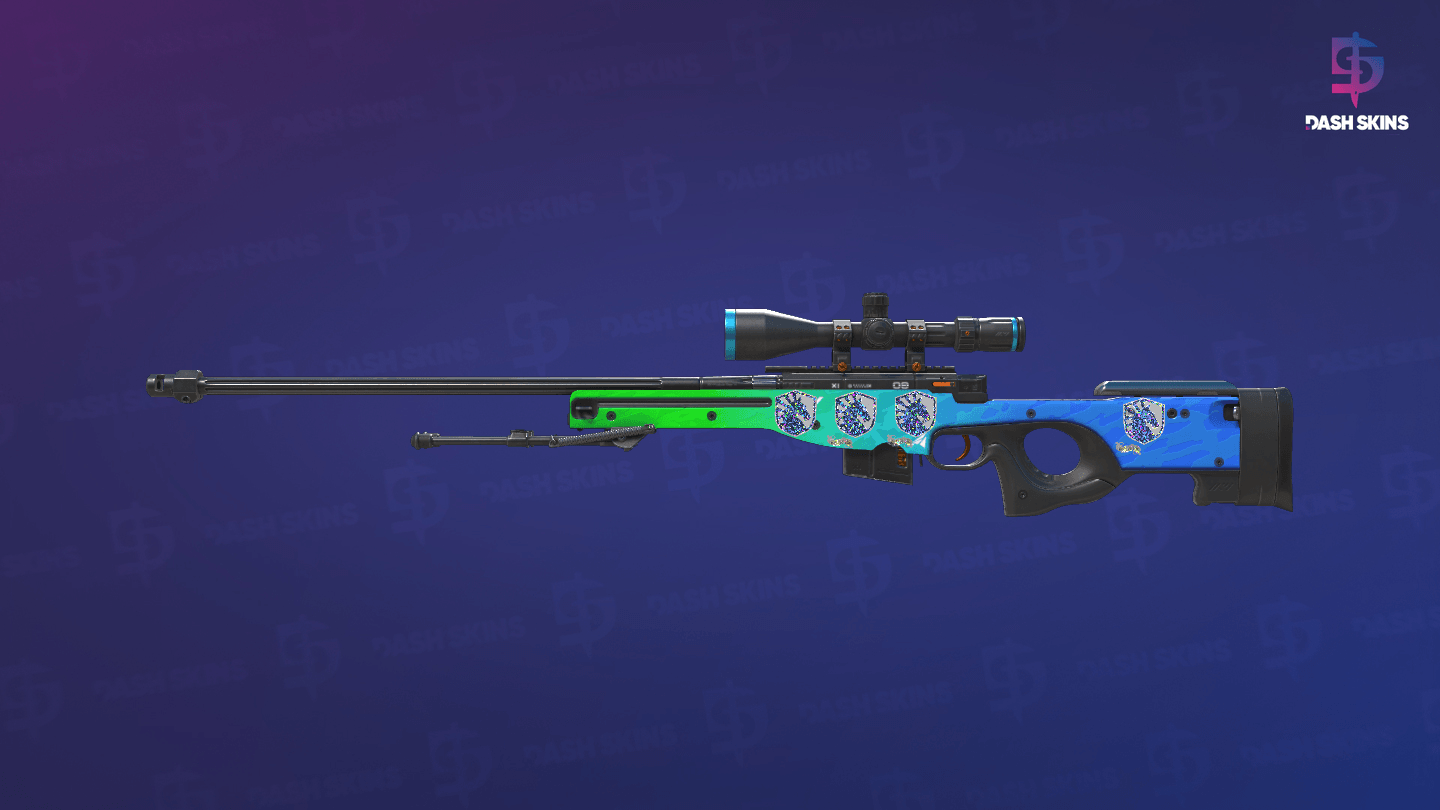 AWP | Ice Coaled (Factory New) Screenshot Playside
