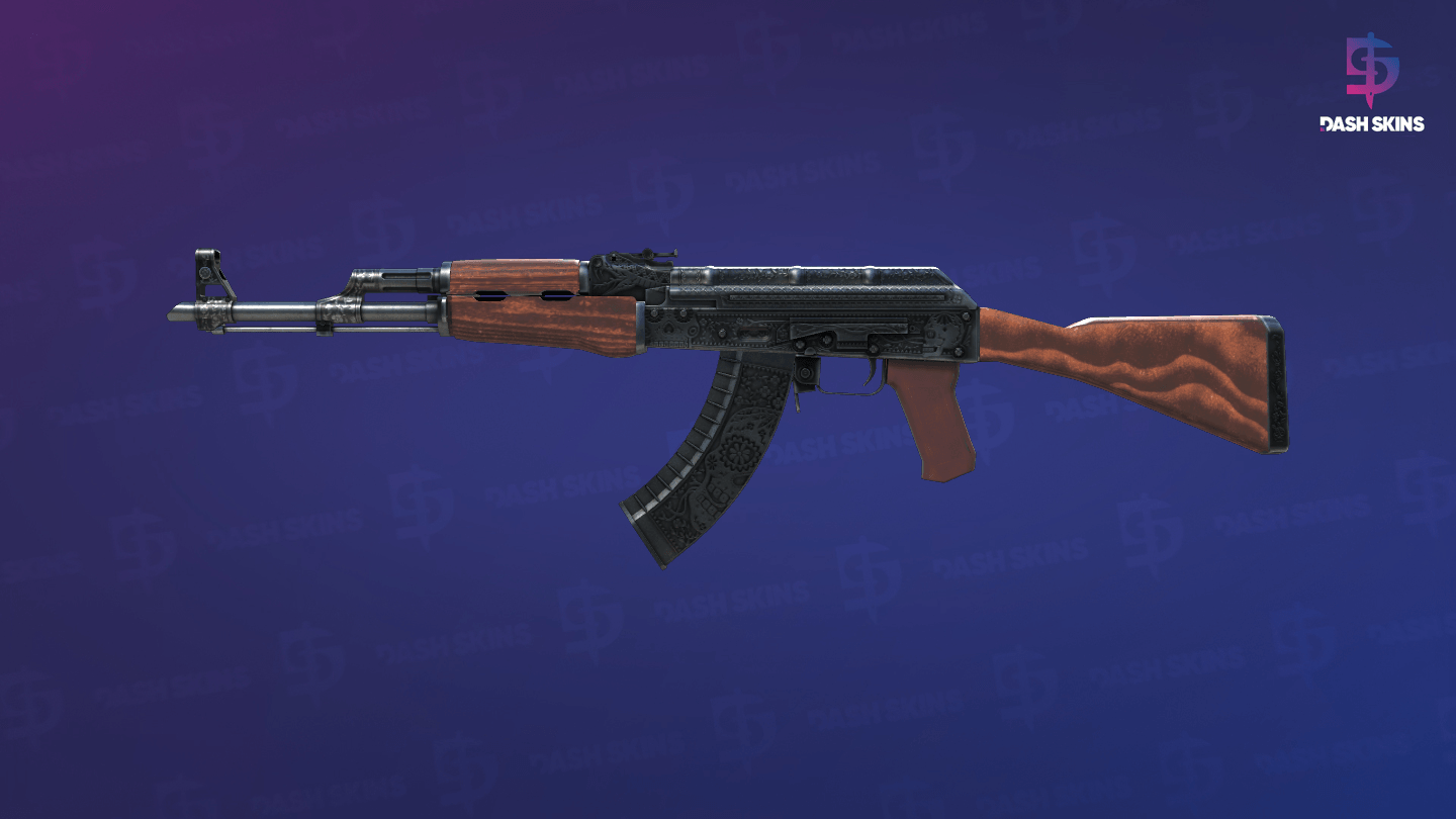 AK-47 | Cartel (Well-Worn) Screenshot Playside
