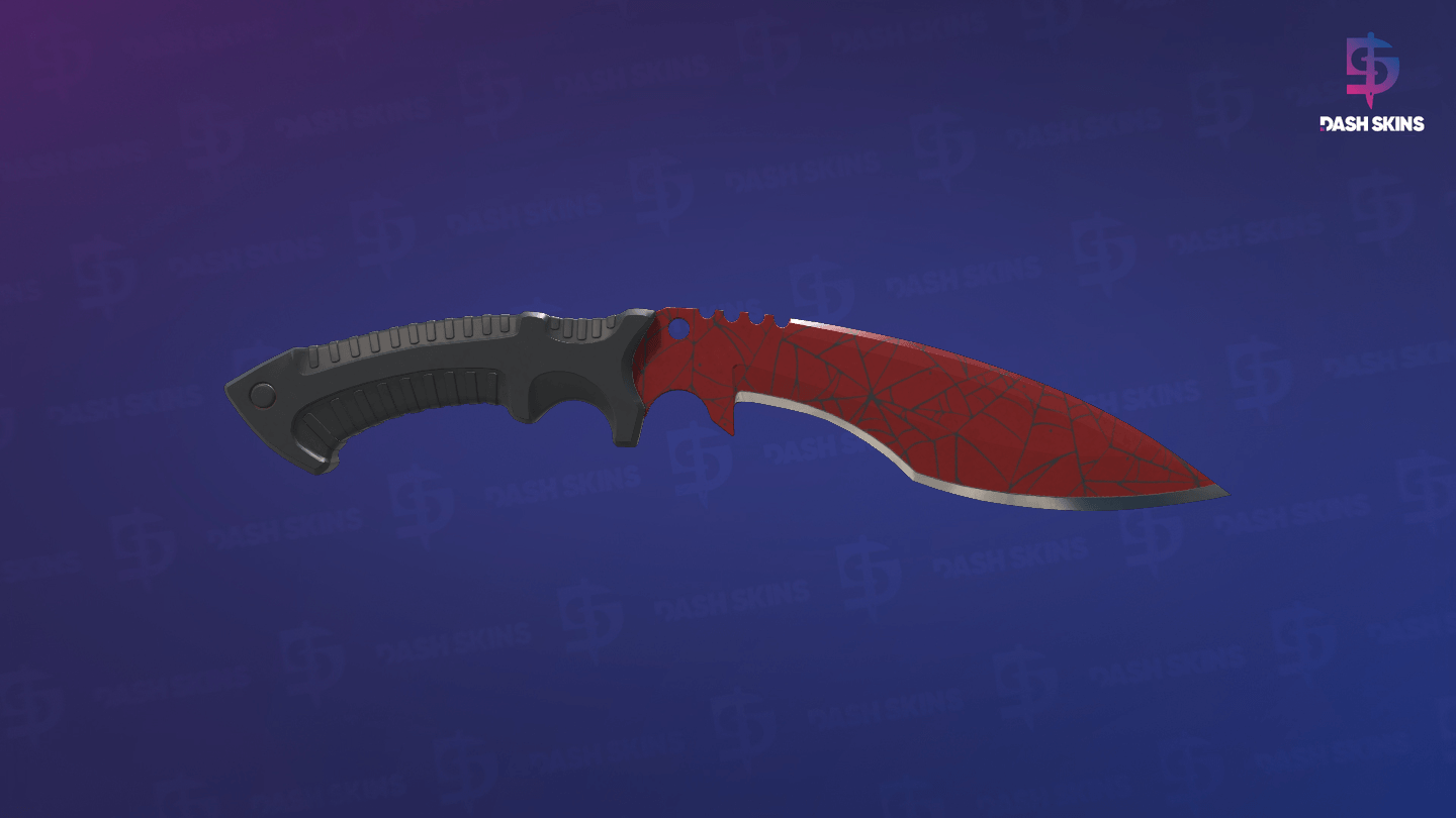 ★ Kukri Knife | Crimson Web (Minimal Wear) Screenshot Playside