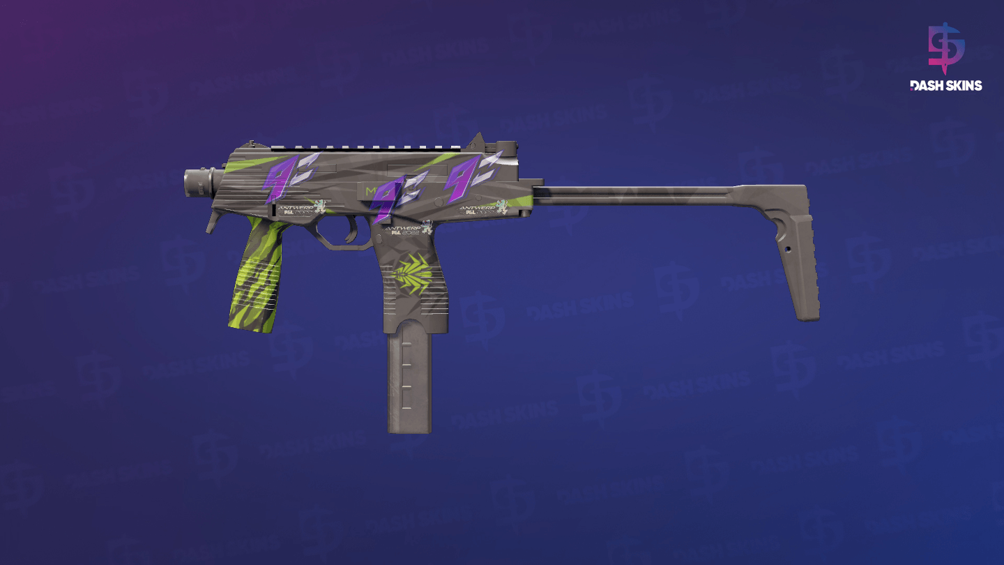 MP9 | Deadly Poison (Field-Tested) Screenshot Playside