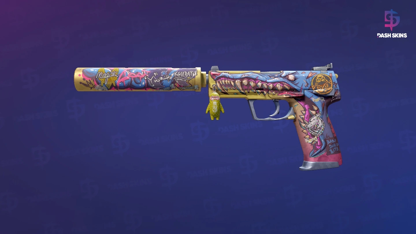USP-S | Jawbreaker (Minimal Wear) Screenshot Playside
