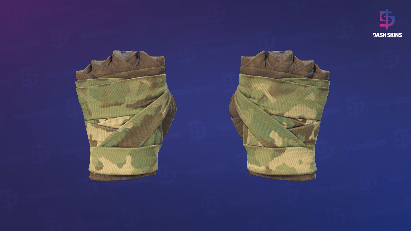 ★ Hand Wraps | Arboreal (Well-Worn) Screenshot Playside
