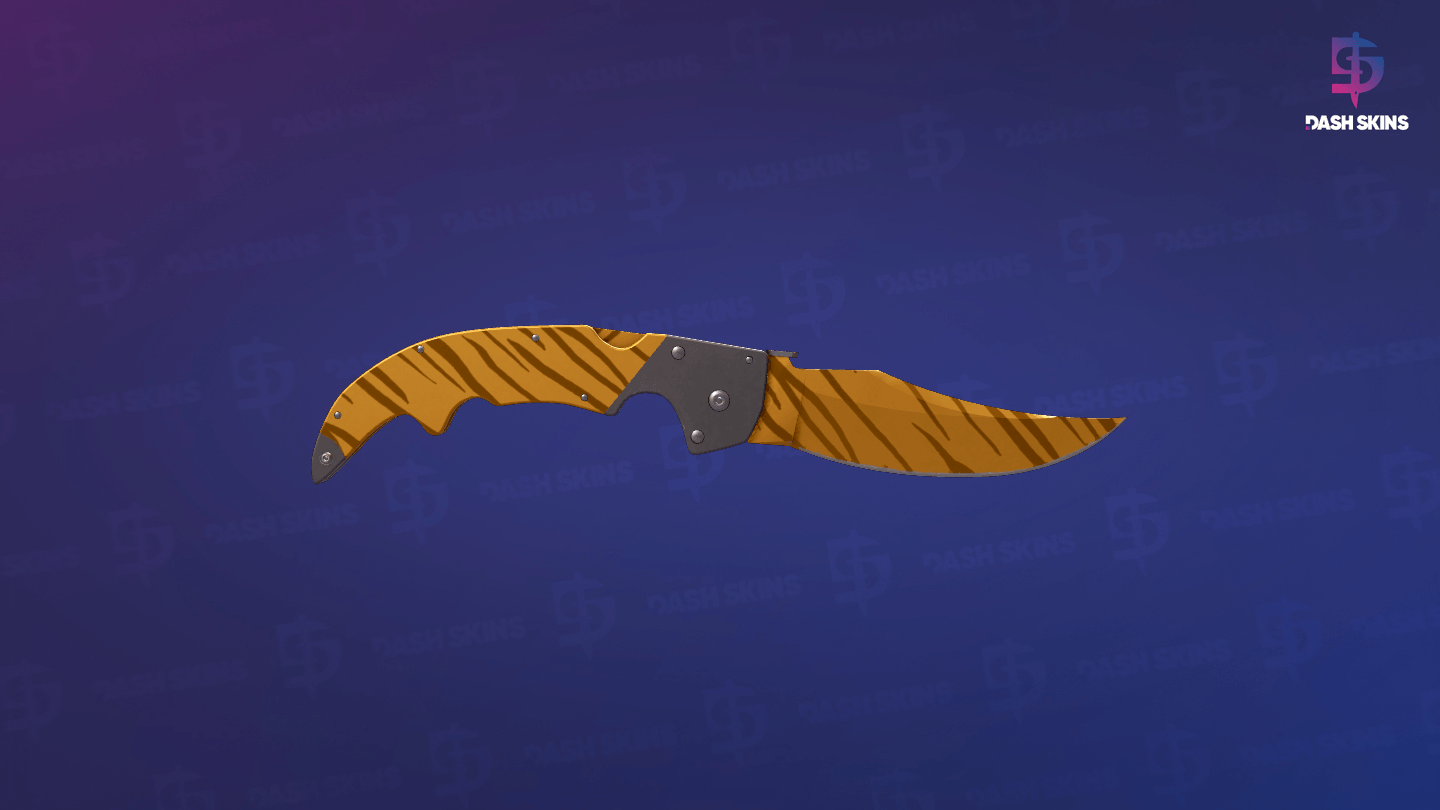 ★ Falchion Knife | Tiger Tooth (Factory New) Screenshot Playside