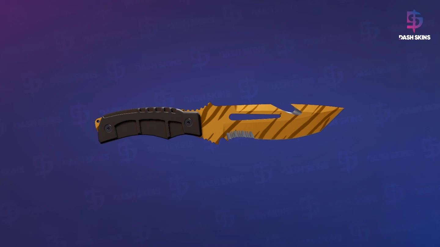 ★ Survival Knife | Tiger Tooth (Factory New) Screenshot Playside
