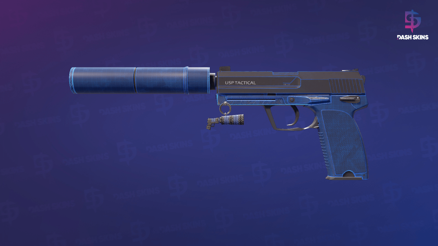 USP-S | Blueprint (Minimal Wear) Screenshot Playside