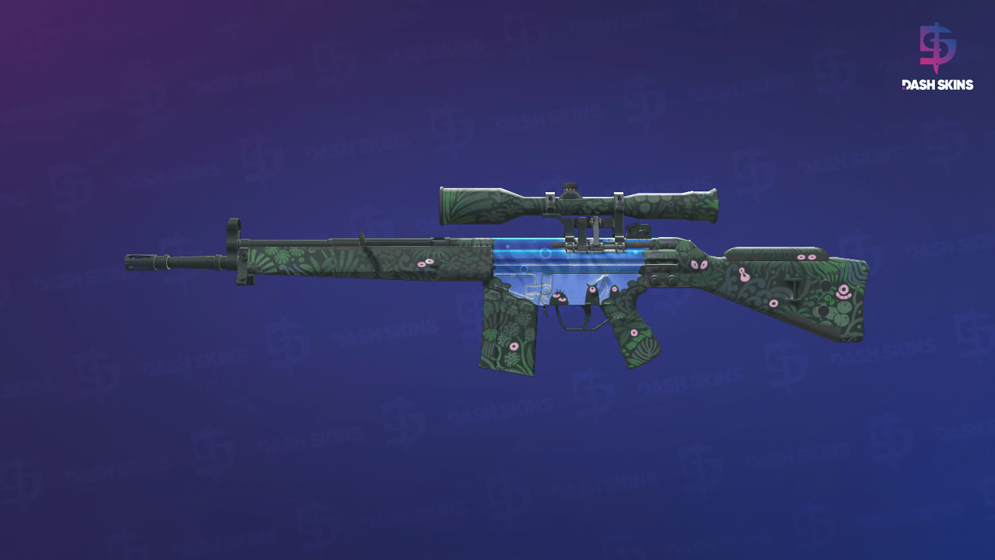 G3SG1 | Dream Glade (Well-Worn) Screenshot Playside