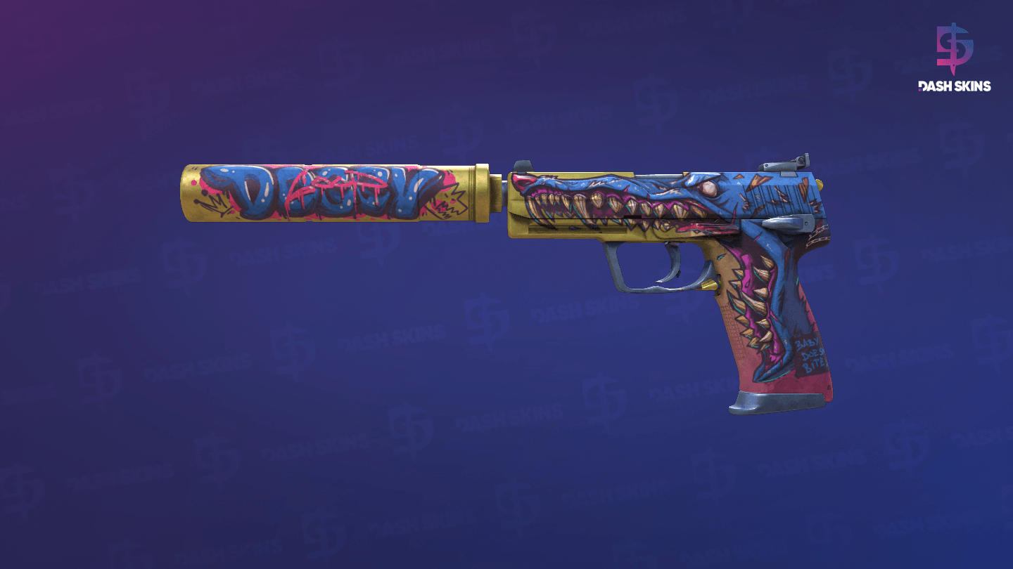 USP-S | Jawbreaker (Well-Worn) Screenshot Playside