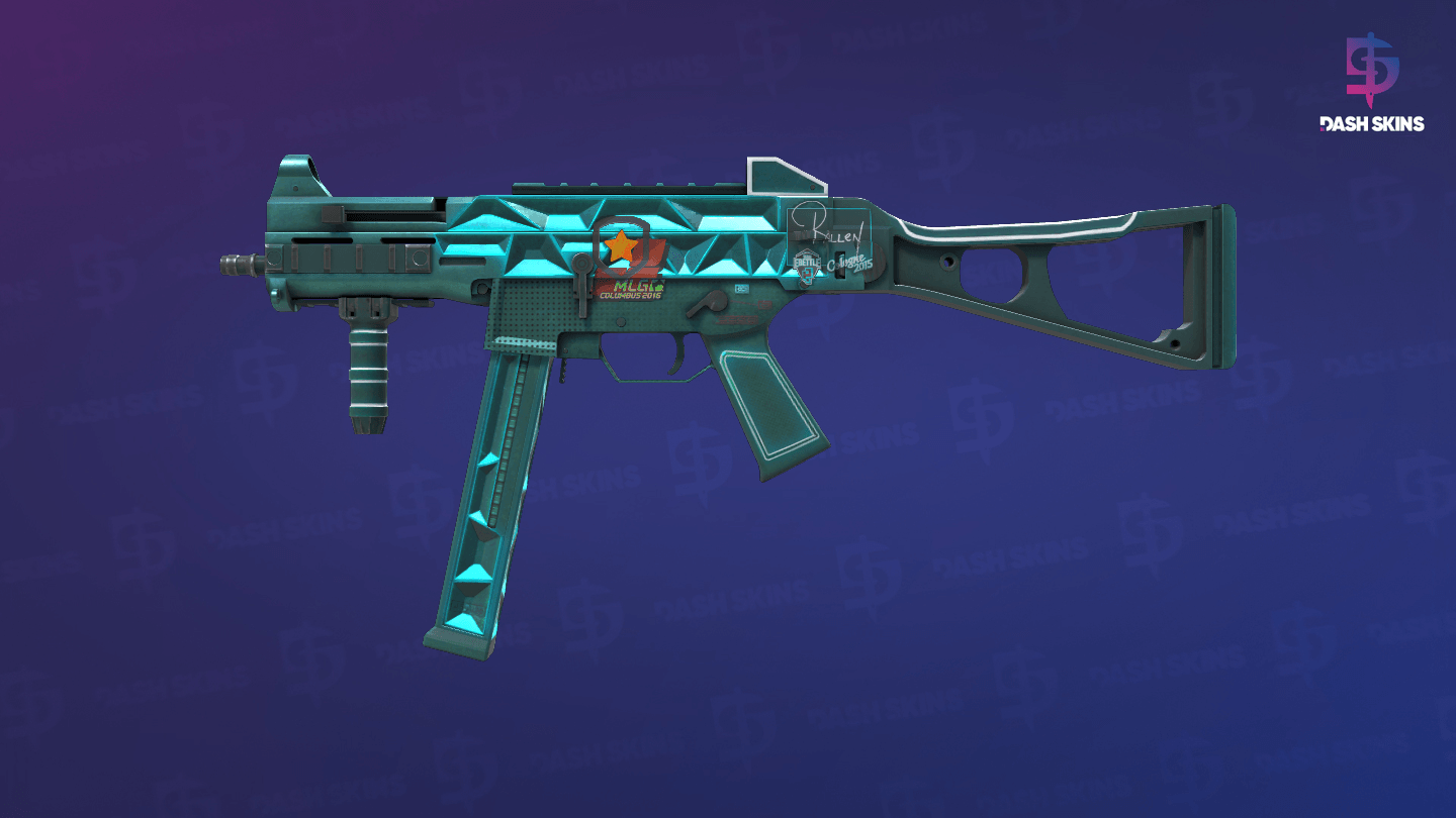 UMP-45 | Scaffold (Minimal Wear) Screenshot Playside