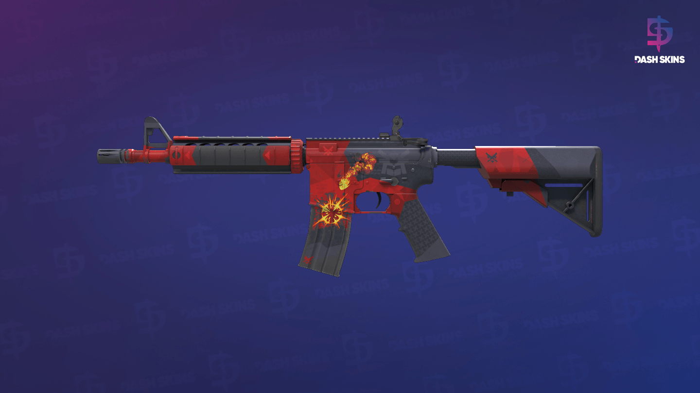 M4A4 | Evil Daimyo (Field-Tested) Screenshot Playside