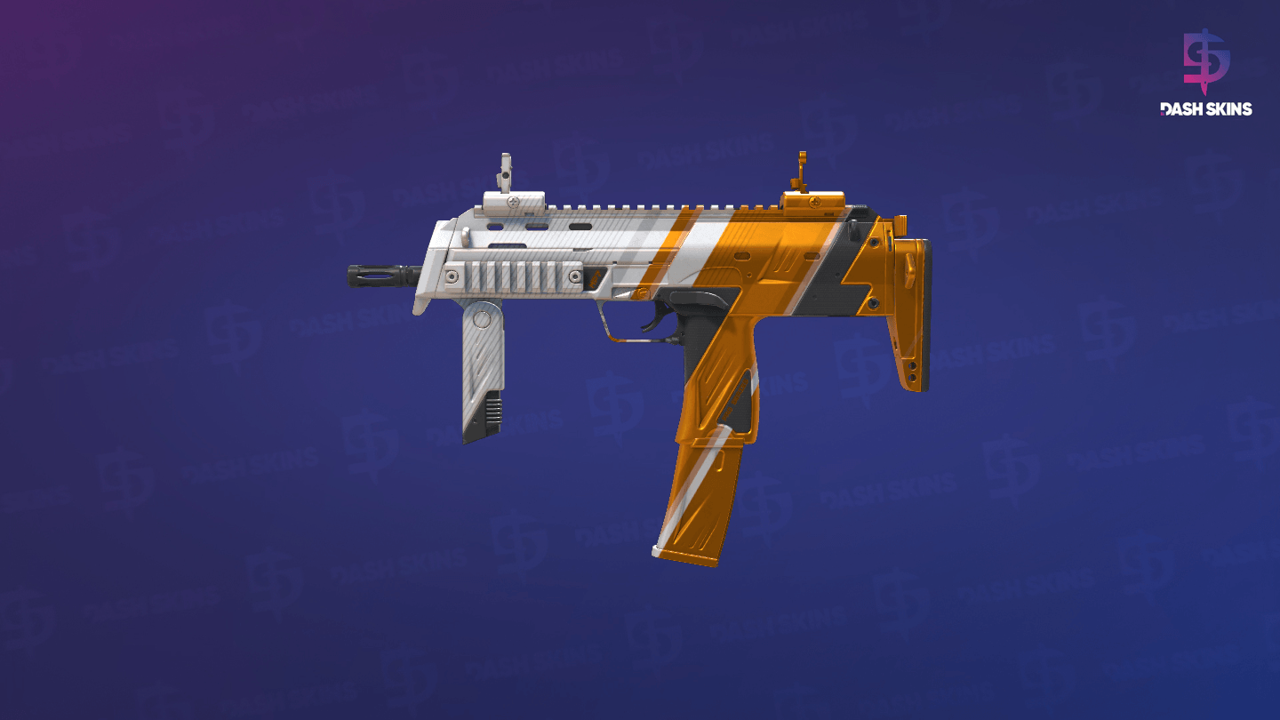 MP7 | Amberline (Minimal Wear) Screenshot Playside