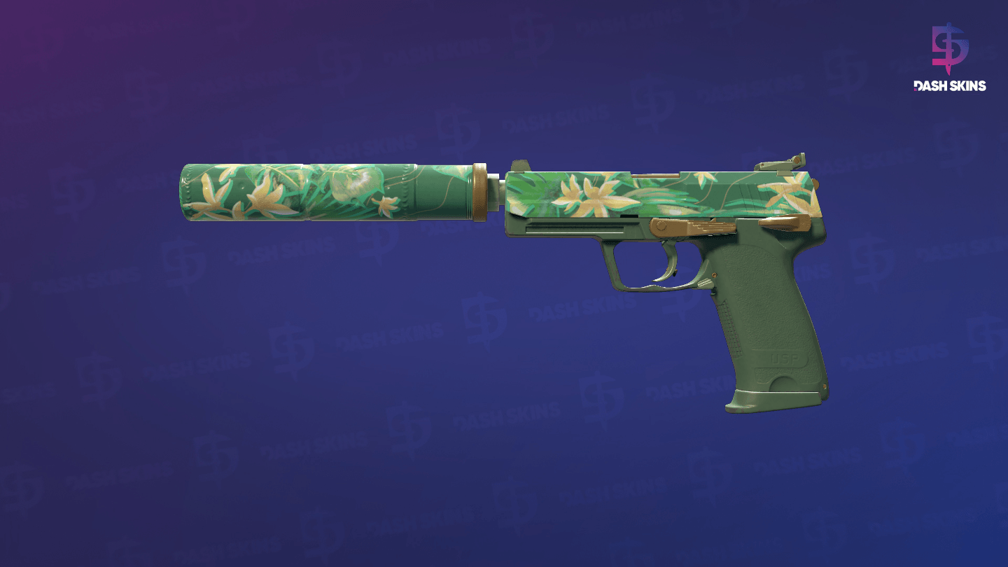 USP-S | Tropical Breeze (Minimal Wear) Screenshot Playside