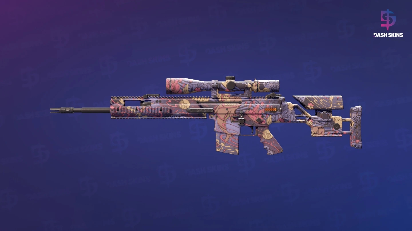 StatTrak™ SCAR-20 | Poultrygeist (Factory New) Screenshot Playside