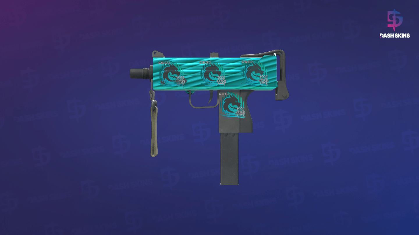 MAC-10 | Malachite (Minimal Wear) Screenshot Playside