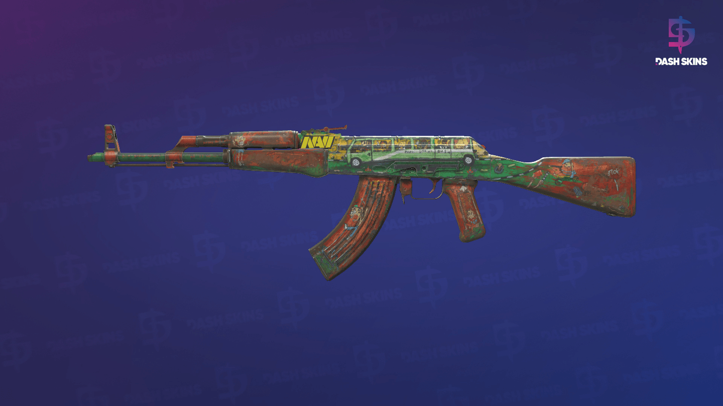 AK-47 | The Outsiders (Battle-Scarred) Screenshot Playside