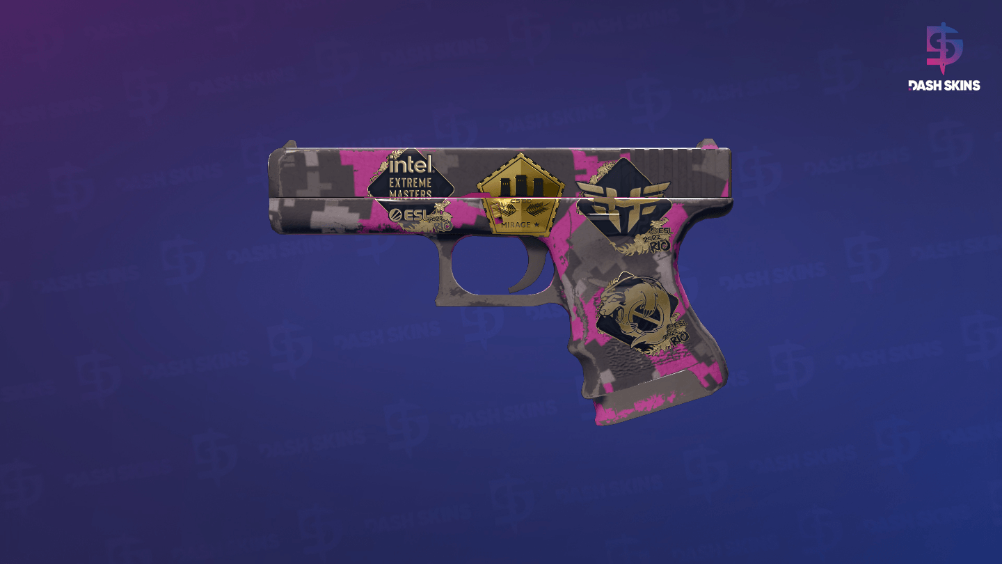 Souvenir Glock-18 | Pink DDPAT (Field-Tested) Screenshot Playside