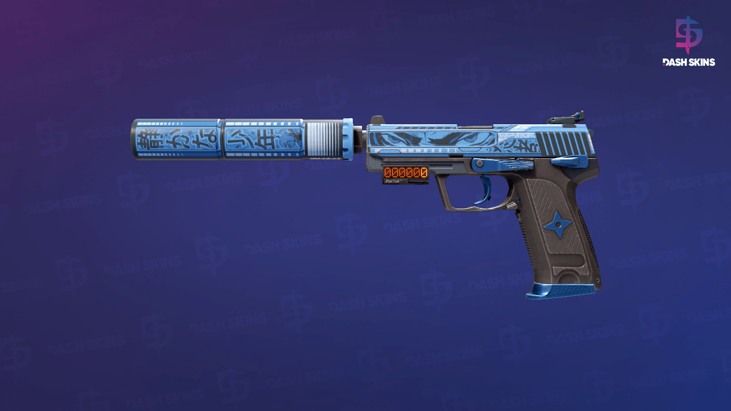 StatTrak™ USP-S | Silent Shot (Minimal Wear) Screenshot Playside