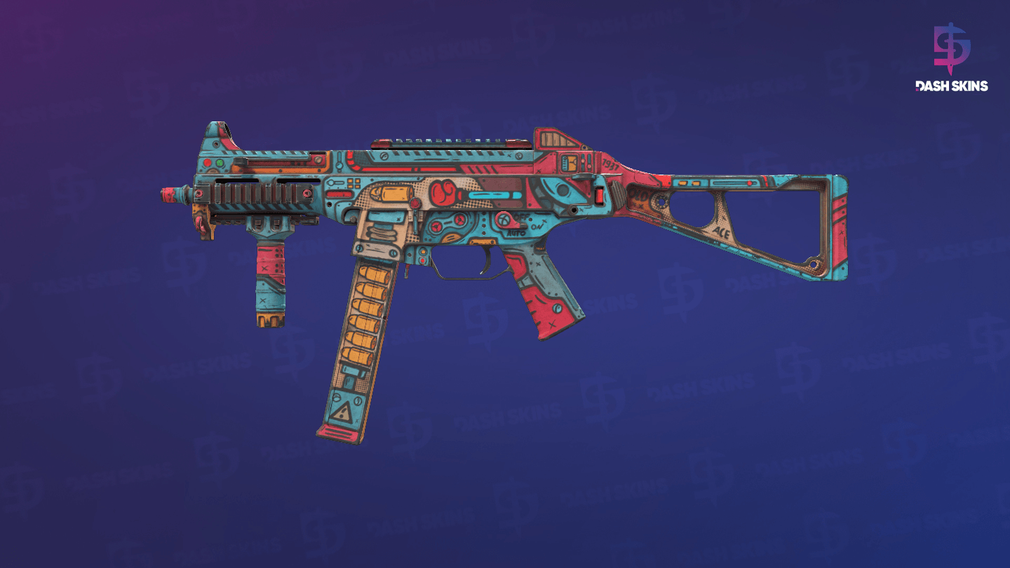 UMP-45 | K.O. Factory (Field-Tested) Screenshot Playside