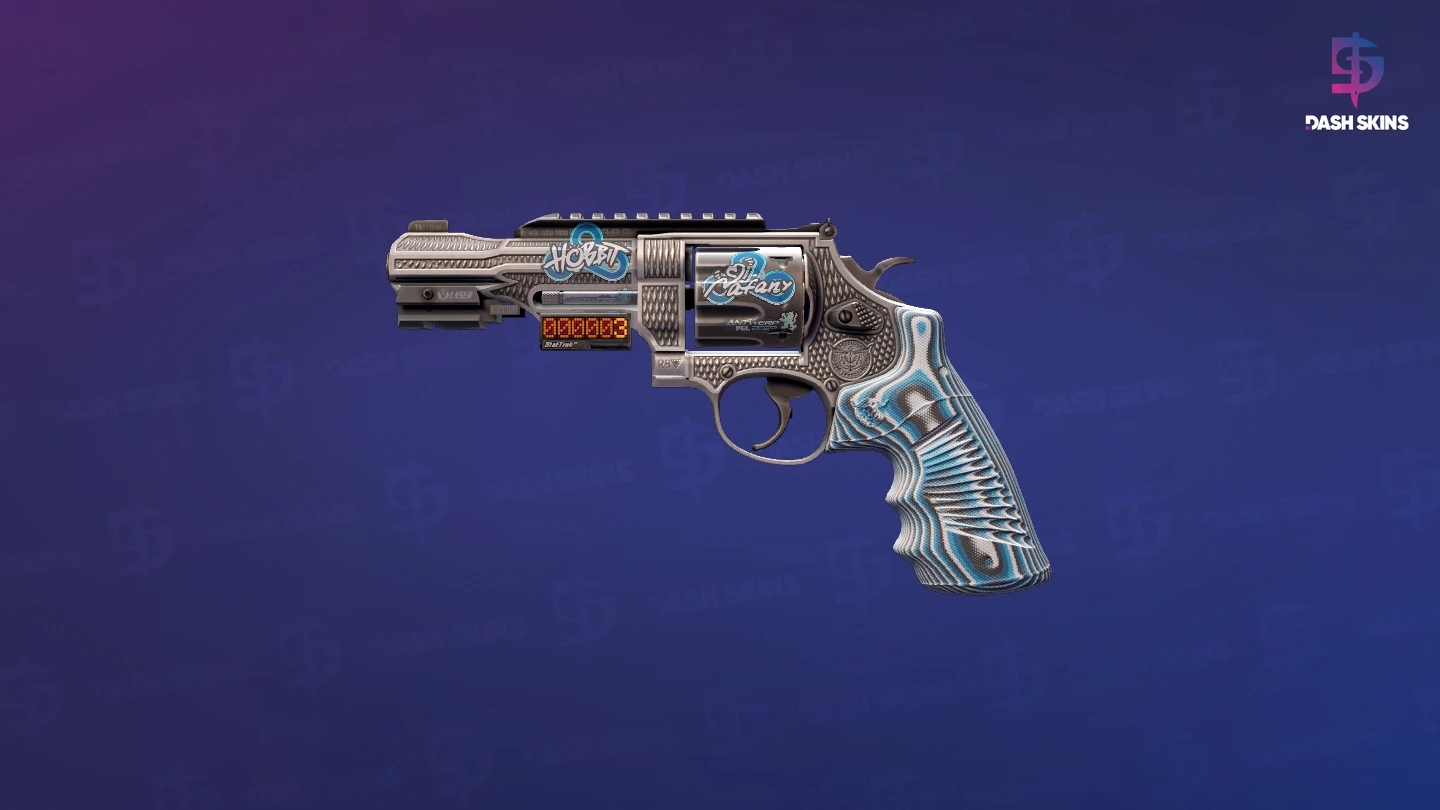StatTrak™ R8 Revolver | Grip (Field-Tested) Screenshot Playside