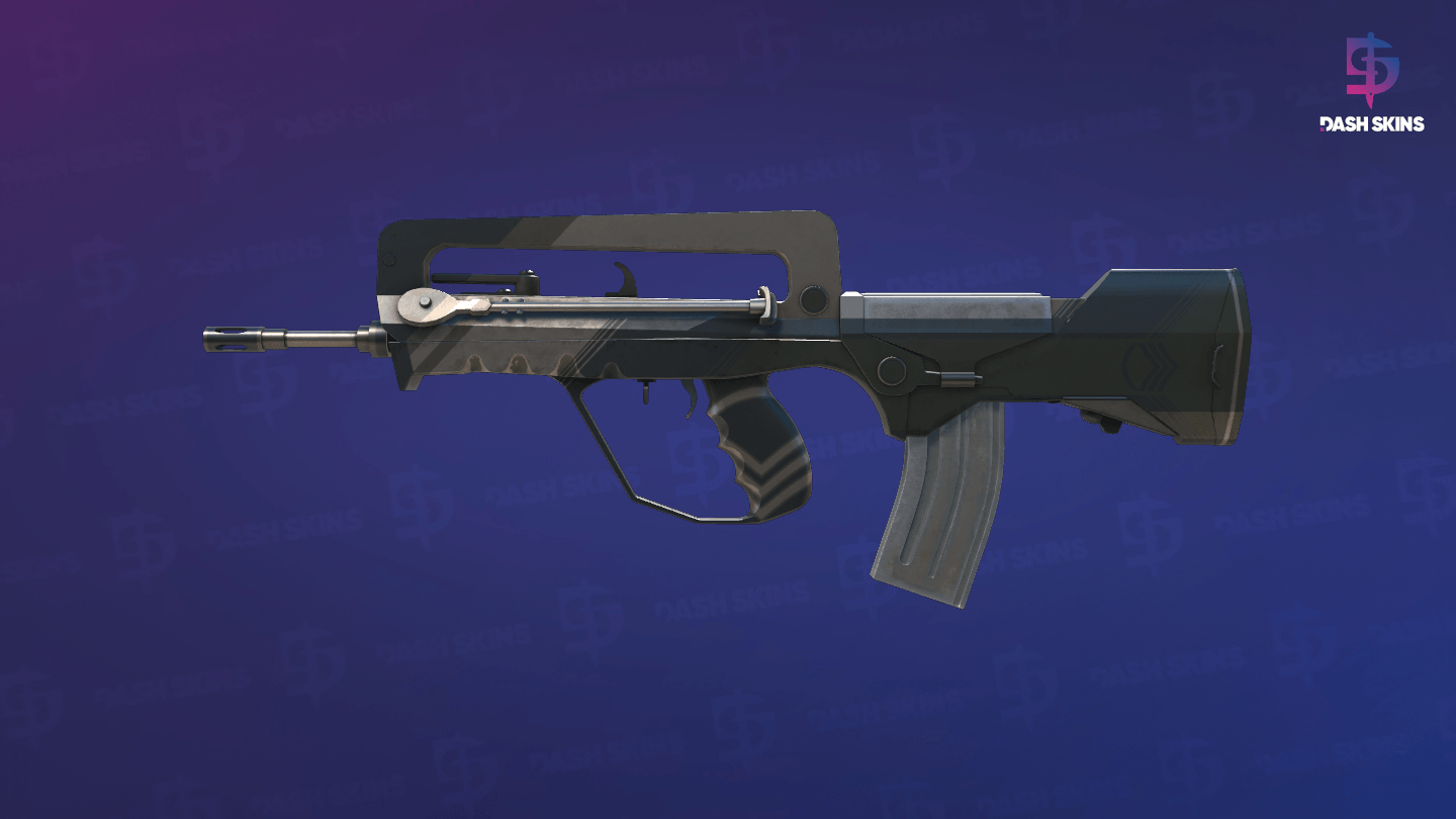 FAMAS | Sergeant (Well-Worn) Screenshot Playside
