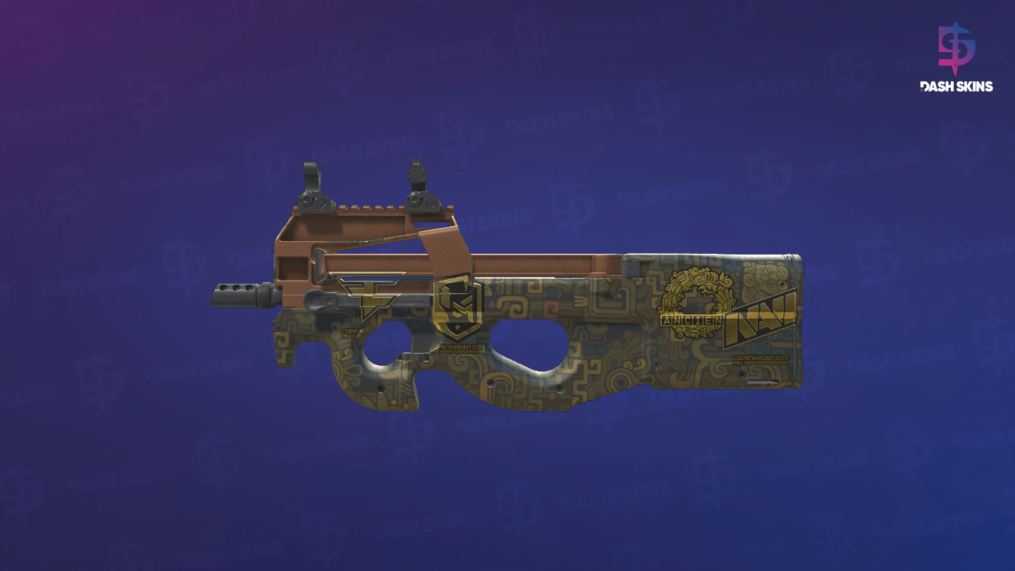 Souvenir P90 | Ancient Earth (Minimal Wear) Screenshot Playside