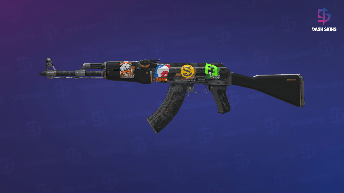 StatTrak™ AK-47 | Elite Build (Well-Worn) Screenshot Playside