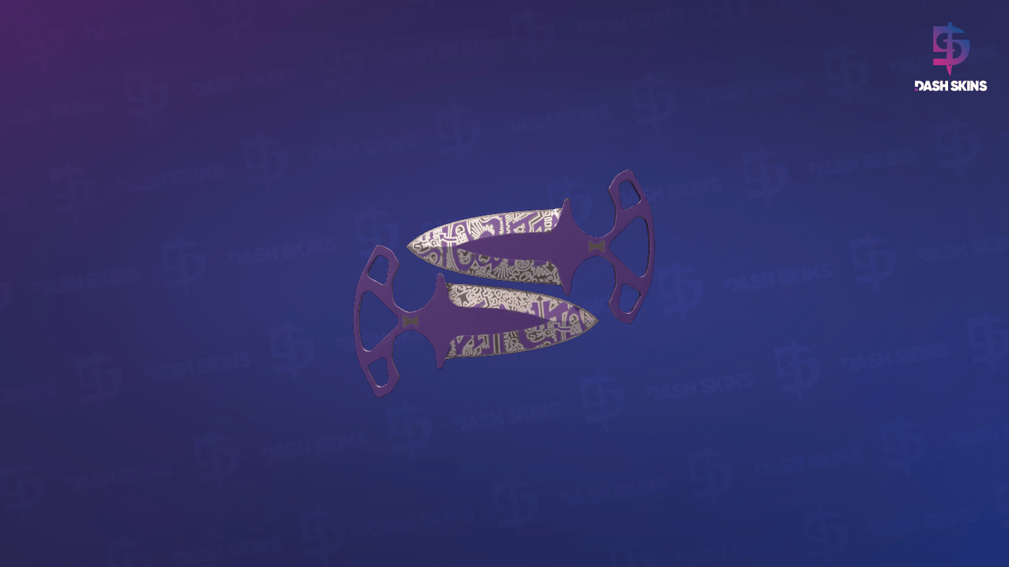 ★ Shadow Daggers | Freehand (Minimal Wear) Screenshot Playside