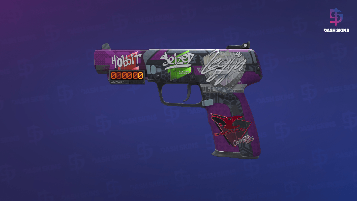 StatTrak™ Five-SeveN | Violent Daimyo (Field-Tested) Screenshot Playside
