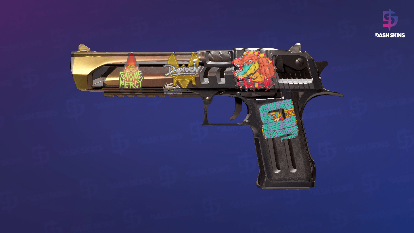 Desert Eagle | Light Rail (Battle-Scarred) Screenshot Playside