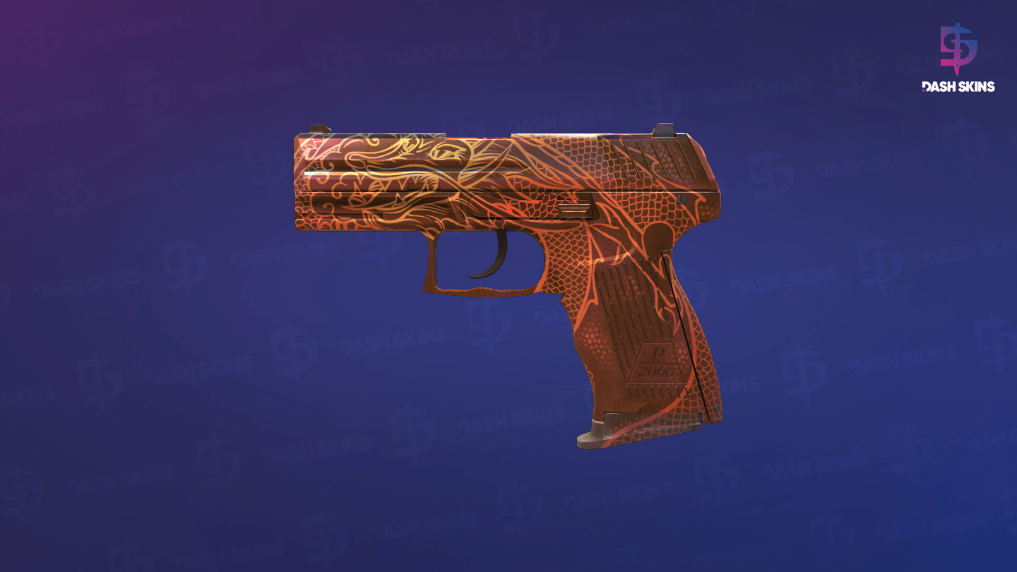 P2000 | Imperial Dragon (Minimal Wear) Screenshot Playside