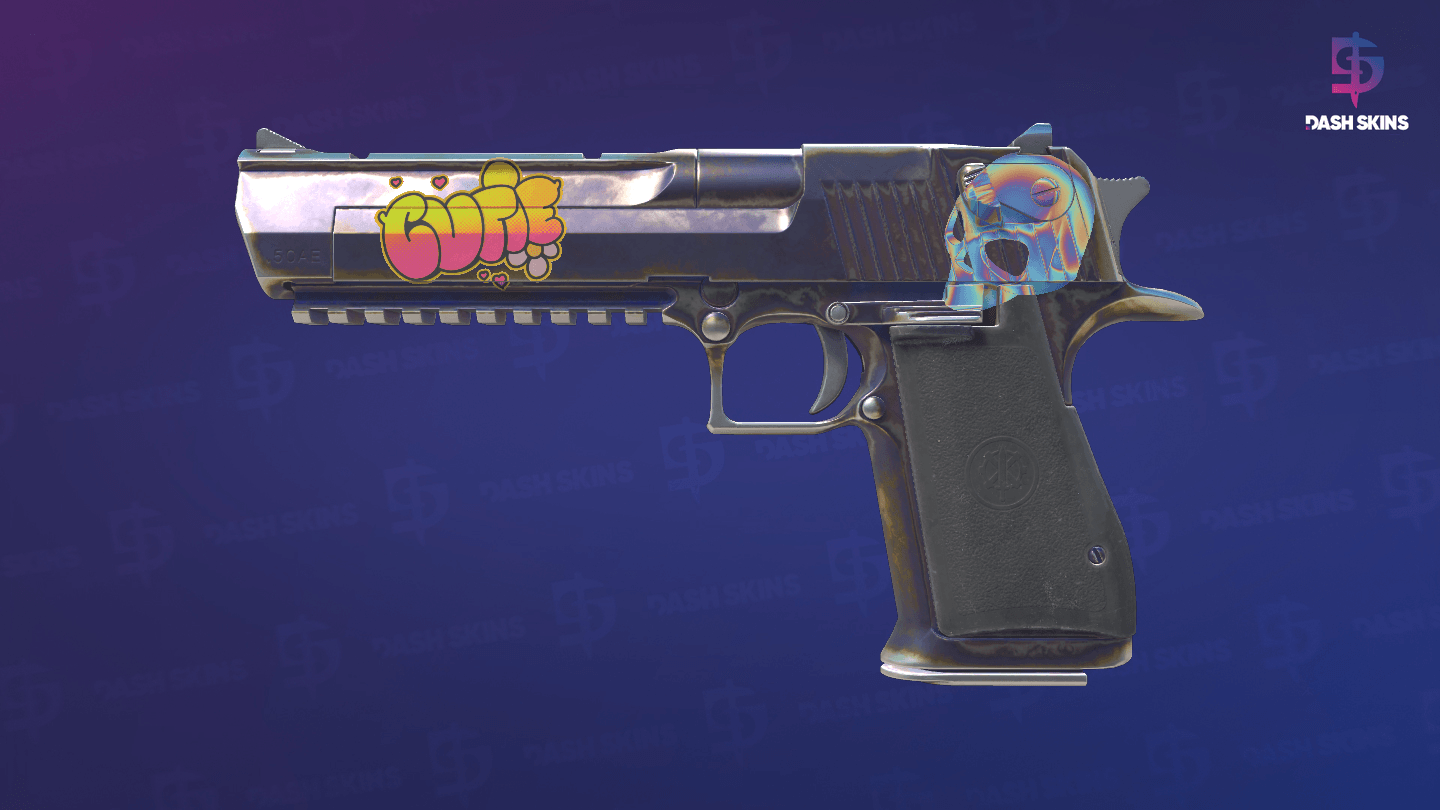 Desert Eagle | Heat Treated (Minimal Wear) Screenshot Playside