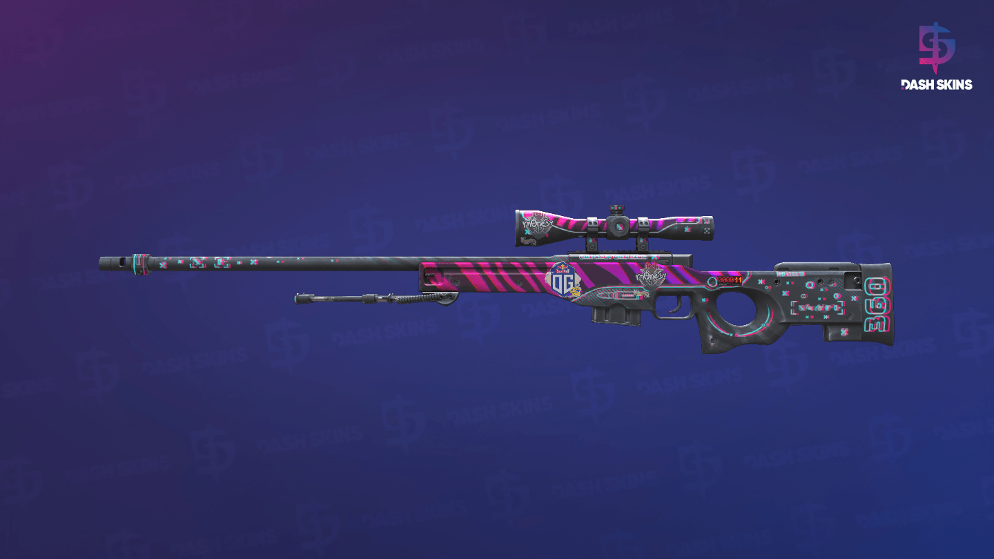 StatTrak™ AWP | Chromatic Aberration (Minimal Wear) Screenshot Playside