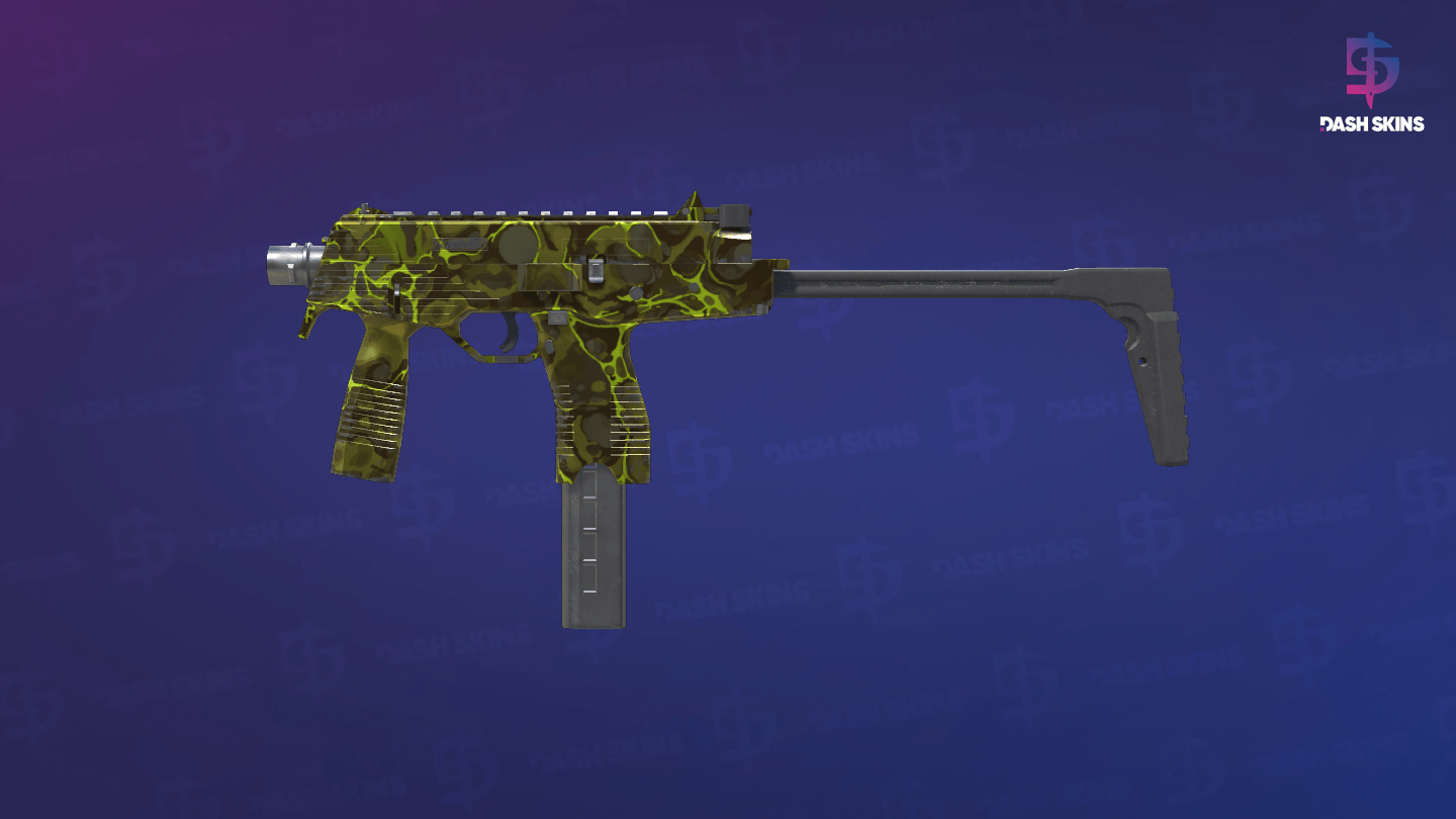 MP9 | Bioleak (Minimal Wear) Screenshot Playside