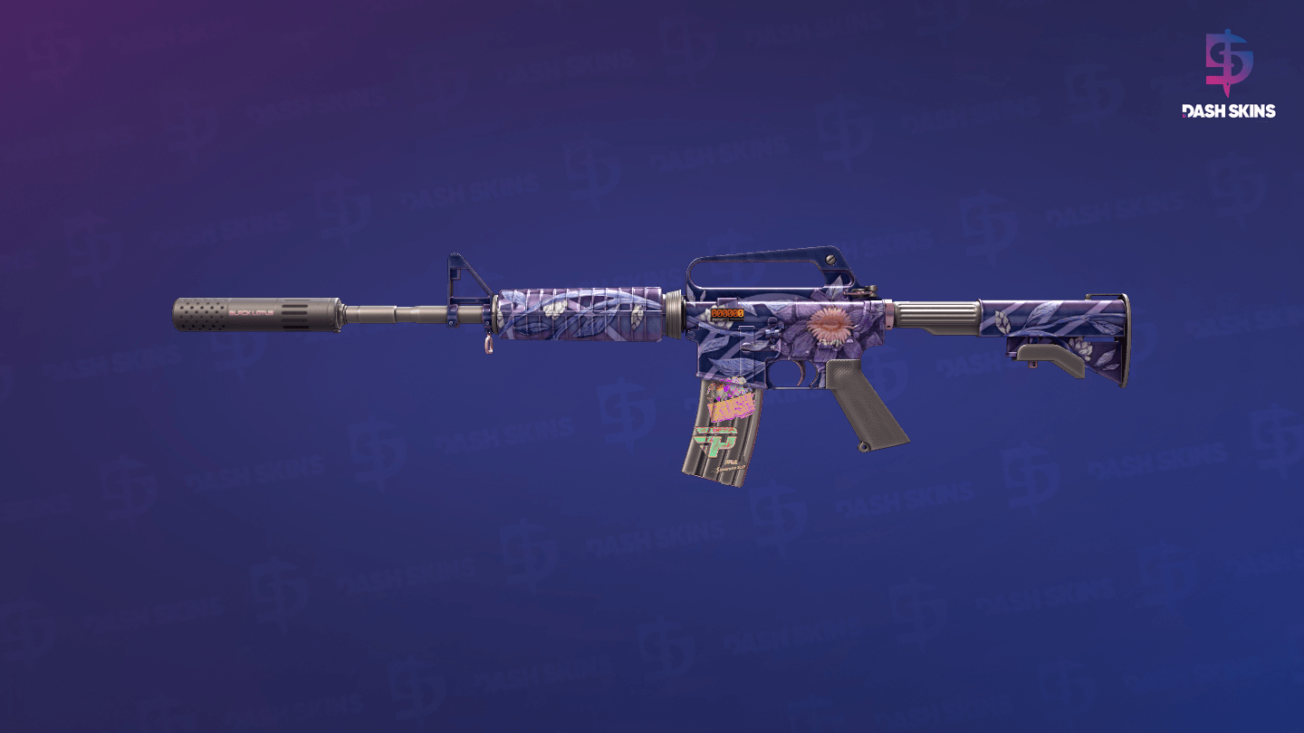 StatTrak™ M4A1-S | Black Lotus (Factory New) Screenshot Playside