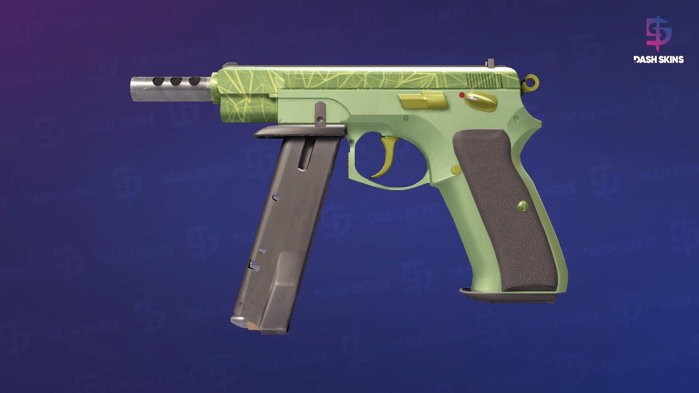 CZ75-Auto | Emerald Quartz (Factory New) Screenshot Playside