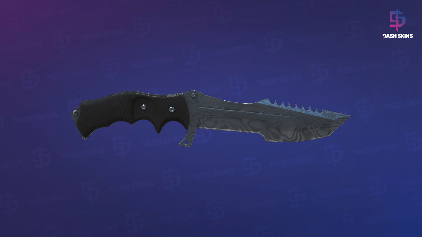 ★ Huntsman Knife | Damascus Steel (Field-Tested) Screenshot Playside