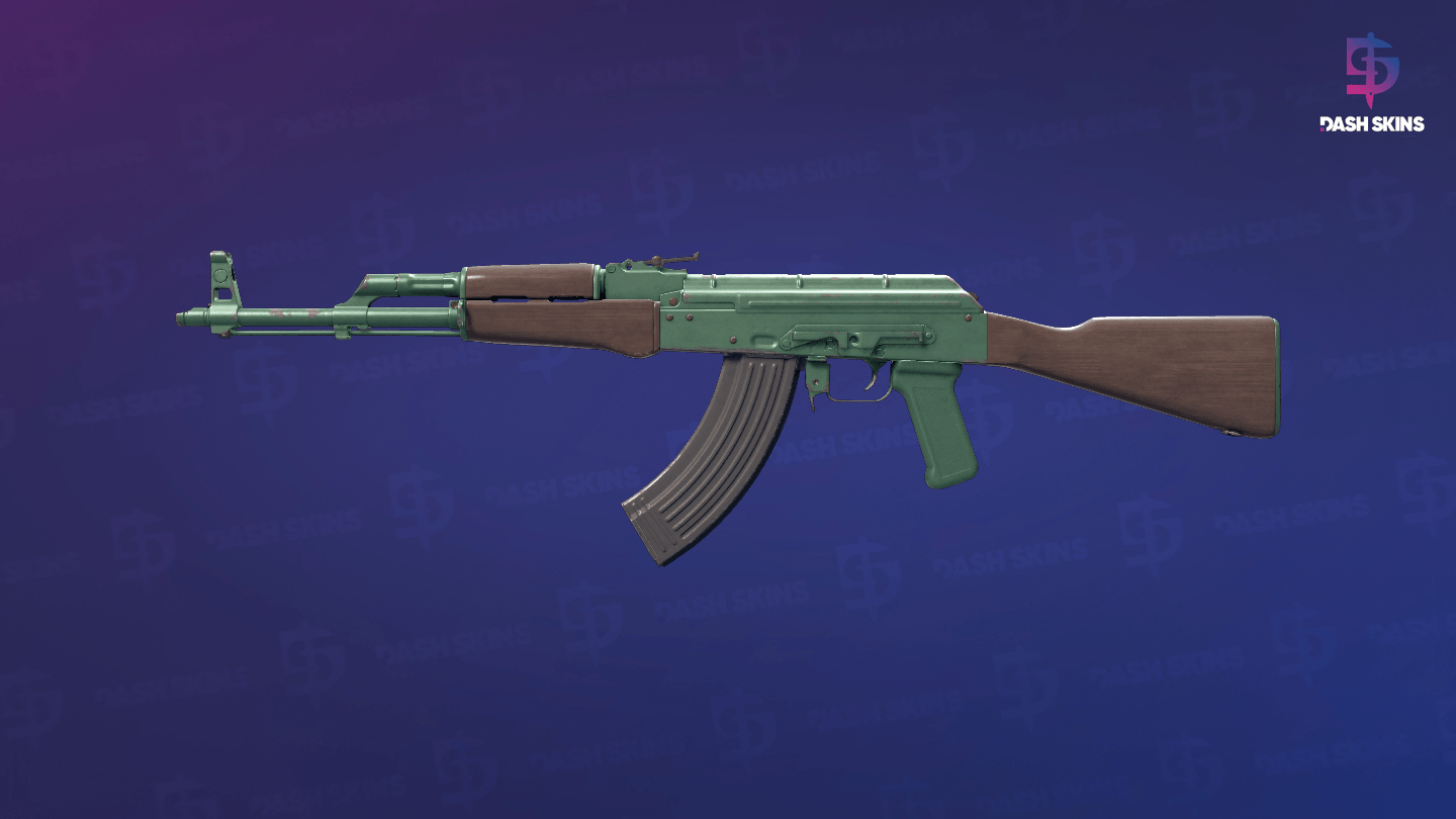AK-47 | Wintergreen (Field-Tested) Screenshot Playside