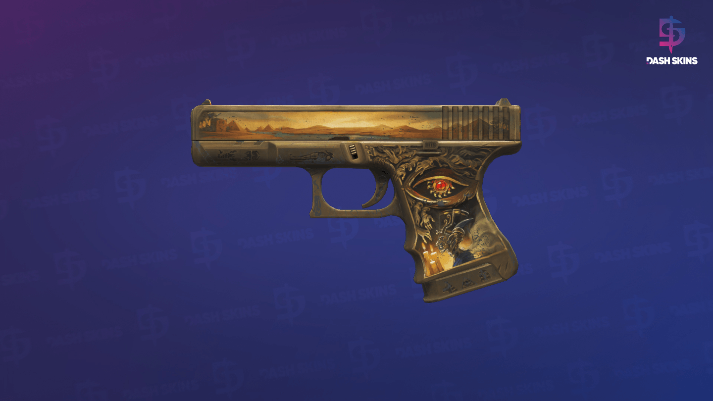 Glock-18 | Ramese's Reach (Field-Tested) Screenshot Playside