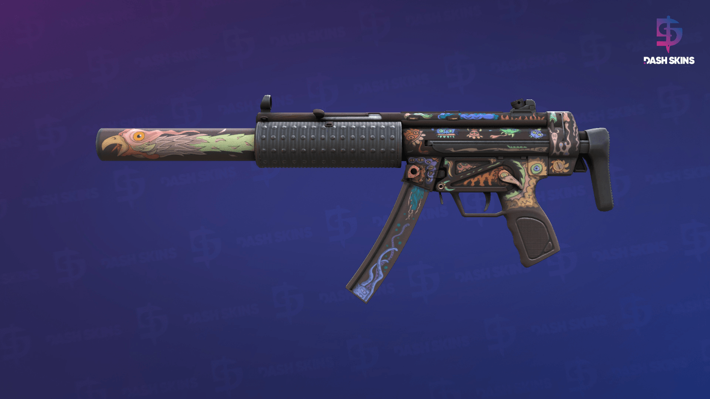 MP5-SD | Necro Jr. (Minimal Wear) Screenshot Playside